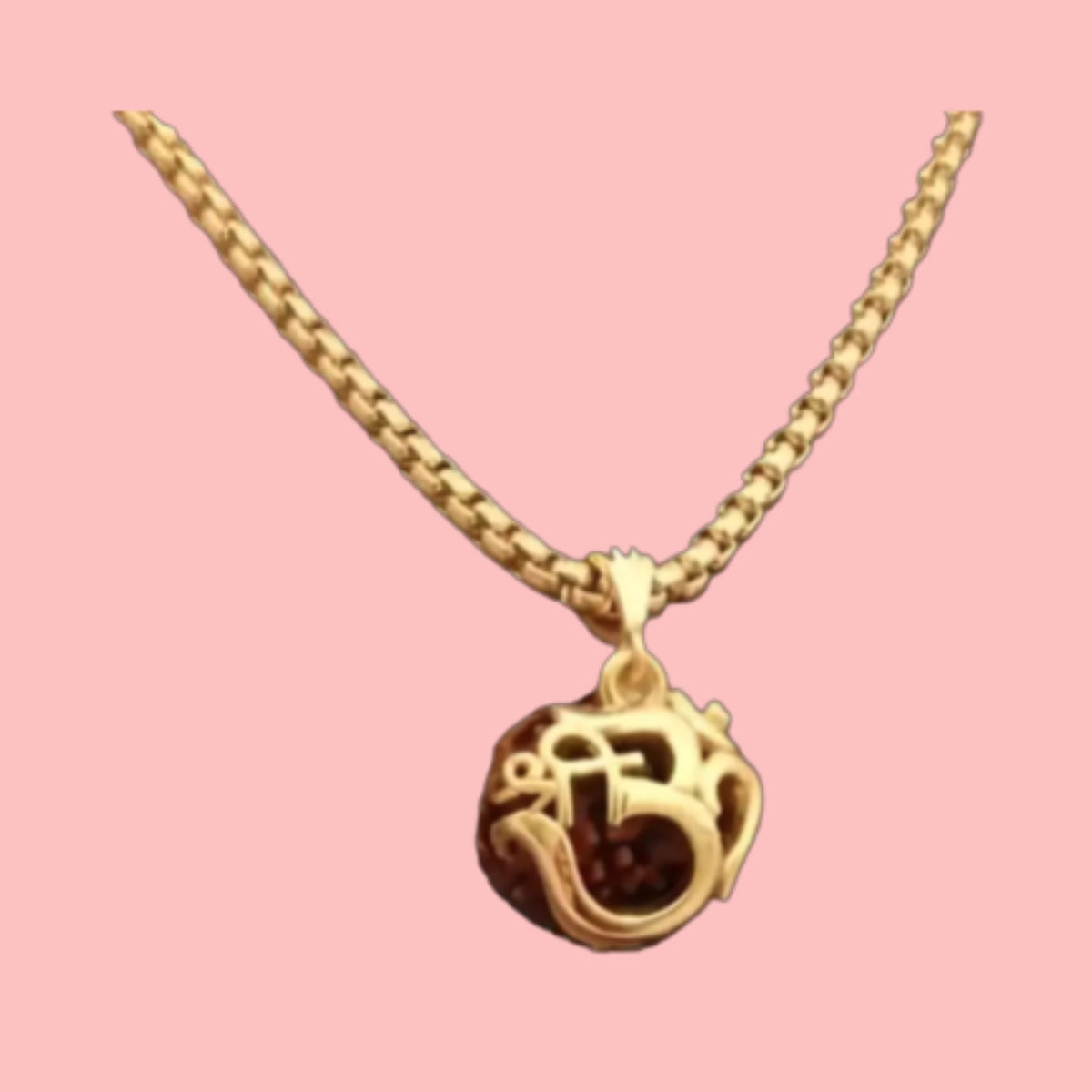 Rudraksha Pendant with Chain