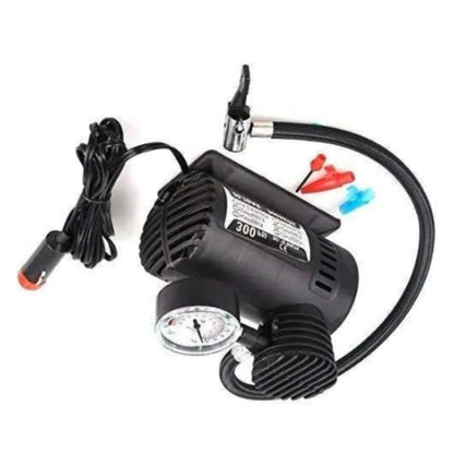 पोर्टेबल इलेक्ट्रिक कार एयर पंप टायर कंप्रेसर 12V/300 PSI