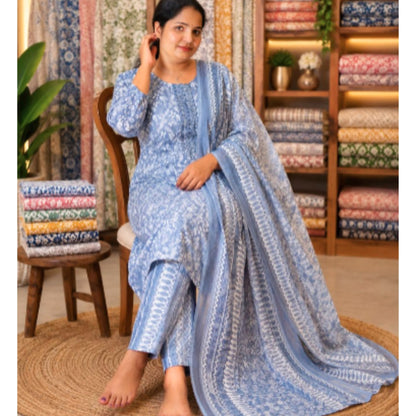 गायत्री चूड़ीदार-गहरा ऑलिव ग्रीन (414137) (XXL)