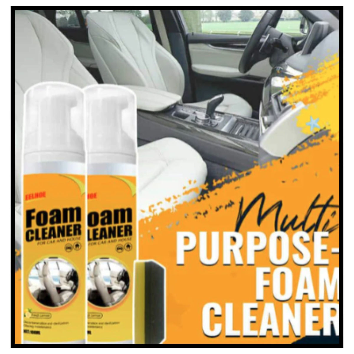 Multi-purpose Foam Cleaner(Pack of 2)