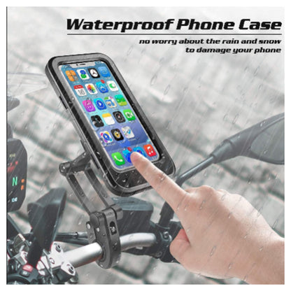 Bicycle Phone Holder Lightweight ABS Phone Mount Adjustable Mobile Phone Support