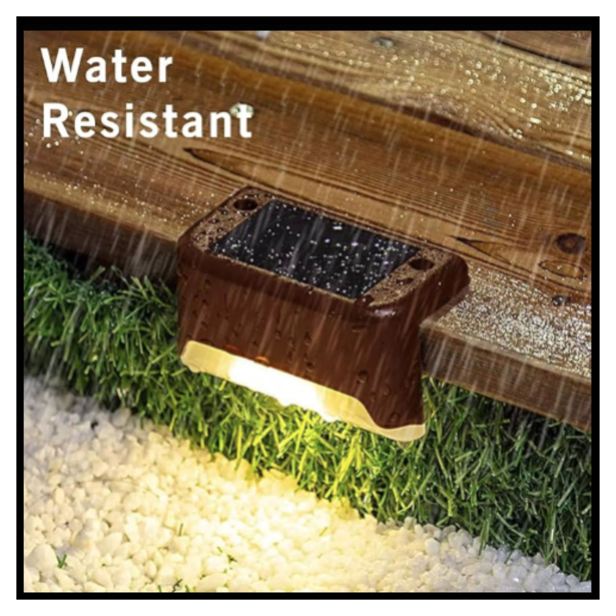 Solar Step Lights - Waterproof (Pack of 8)