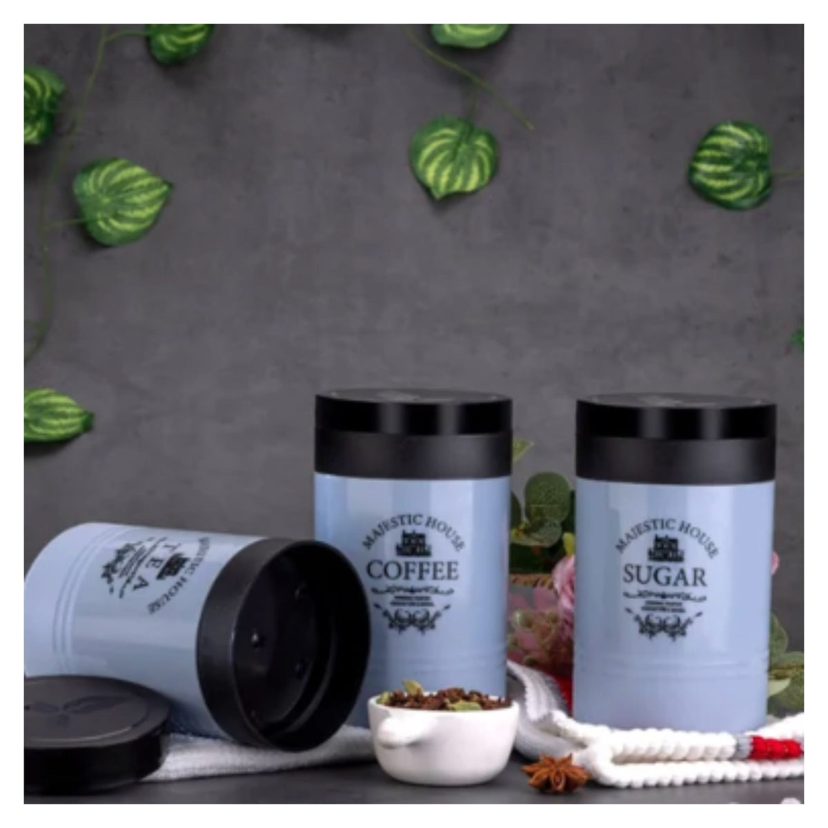 Tea Sugar Coffee Container