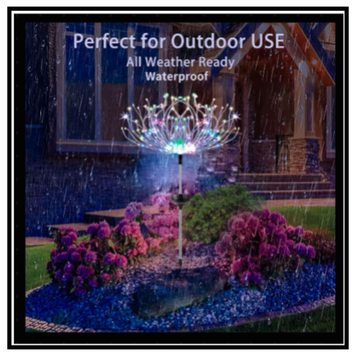 Seven Colors Gradient Solar Christmas Tree Light