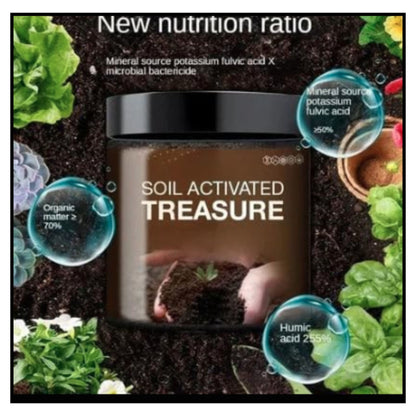 Soil Active Treasure Fertilizer | Potting Mix Soil for Plants ( Pack Of 2 )
