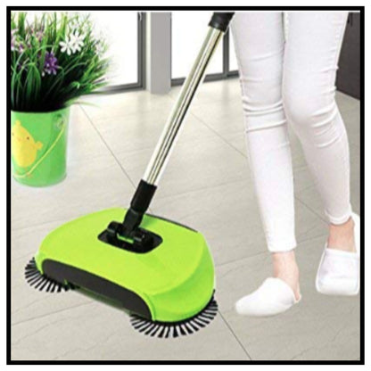 Floor Dust Cleaning MOP Broom with Dustpan Multi Functional Broom Machine for Home & Office