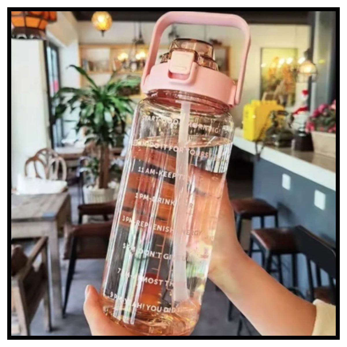 Transparent Water Bottle