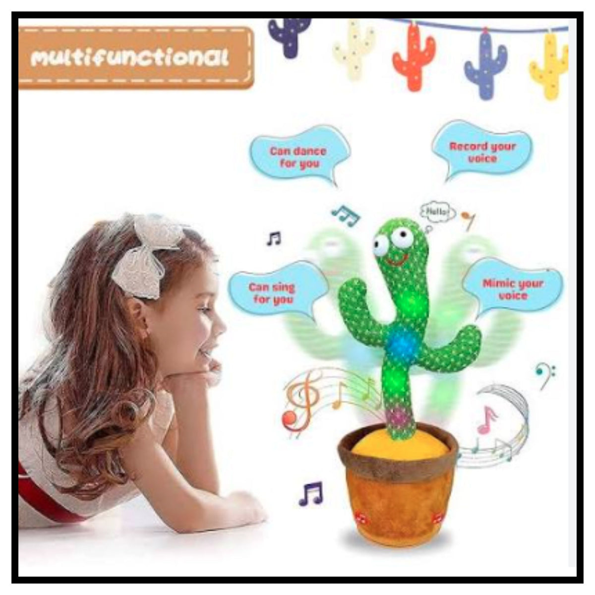 Toys Talking Cactus Baby Toys Dancing Cactus