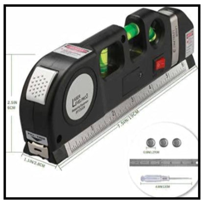 Digital Distance Laser Line Measuring Tape Measurement Tool
