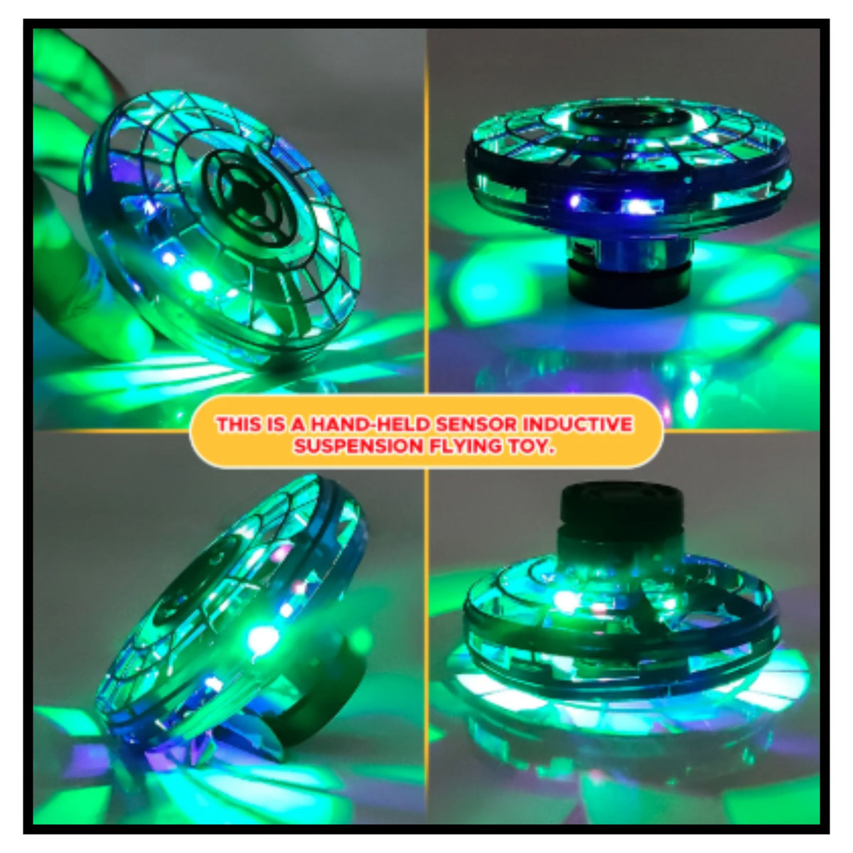 Mini UFO Flying Spinner Toy