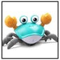 Crab Baby Toy Crawling with Music and LED Light