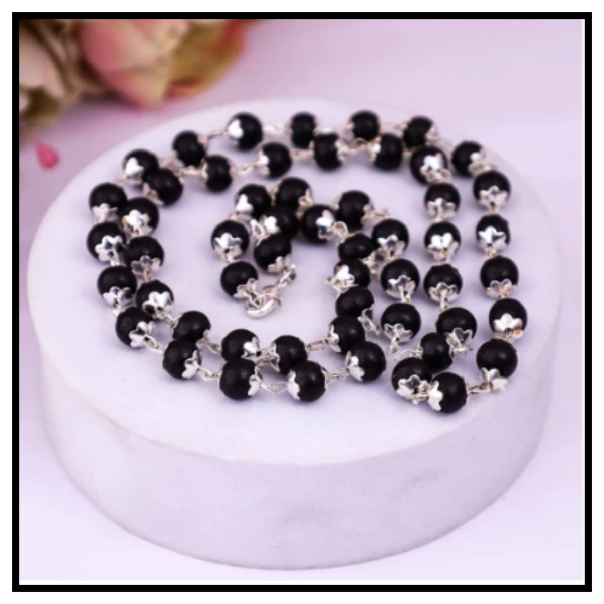 Original Karungali Malai + Bracelet Combo