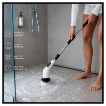 9 in 1 Electric Spin Scrubber