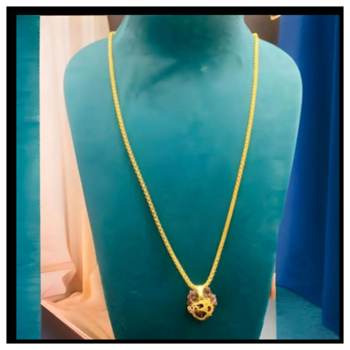 Rudraksha Pendant with Chain