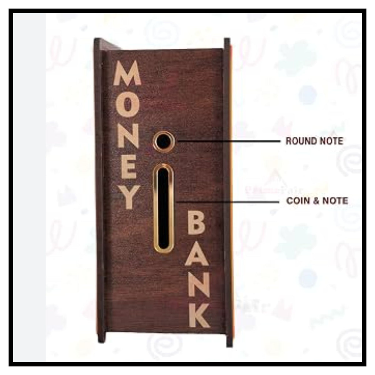Wooden Mony Bank