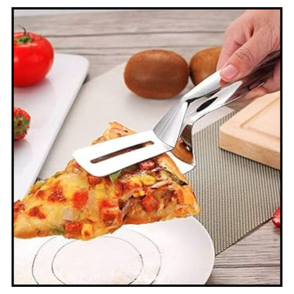 Heat Resistant Multipurpose Kitchen Frying Turner Serving Spatula Tong