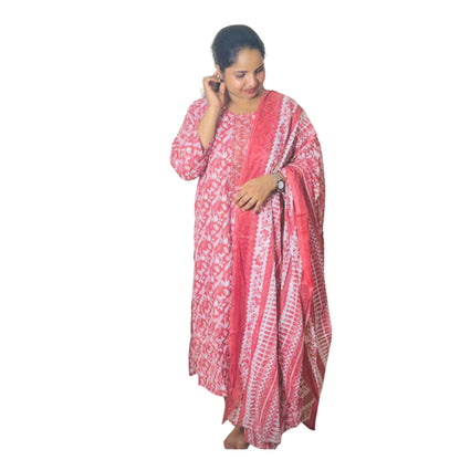 रेघा चूड़ीदार-टेराकोटा (414138) (5XL)