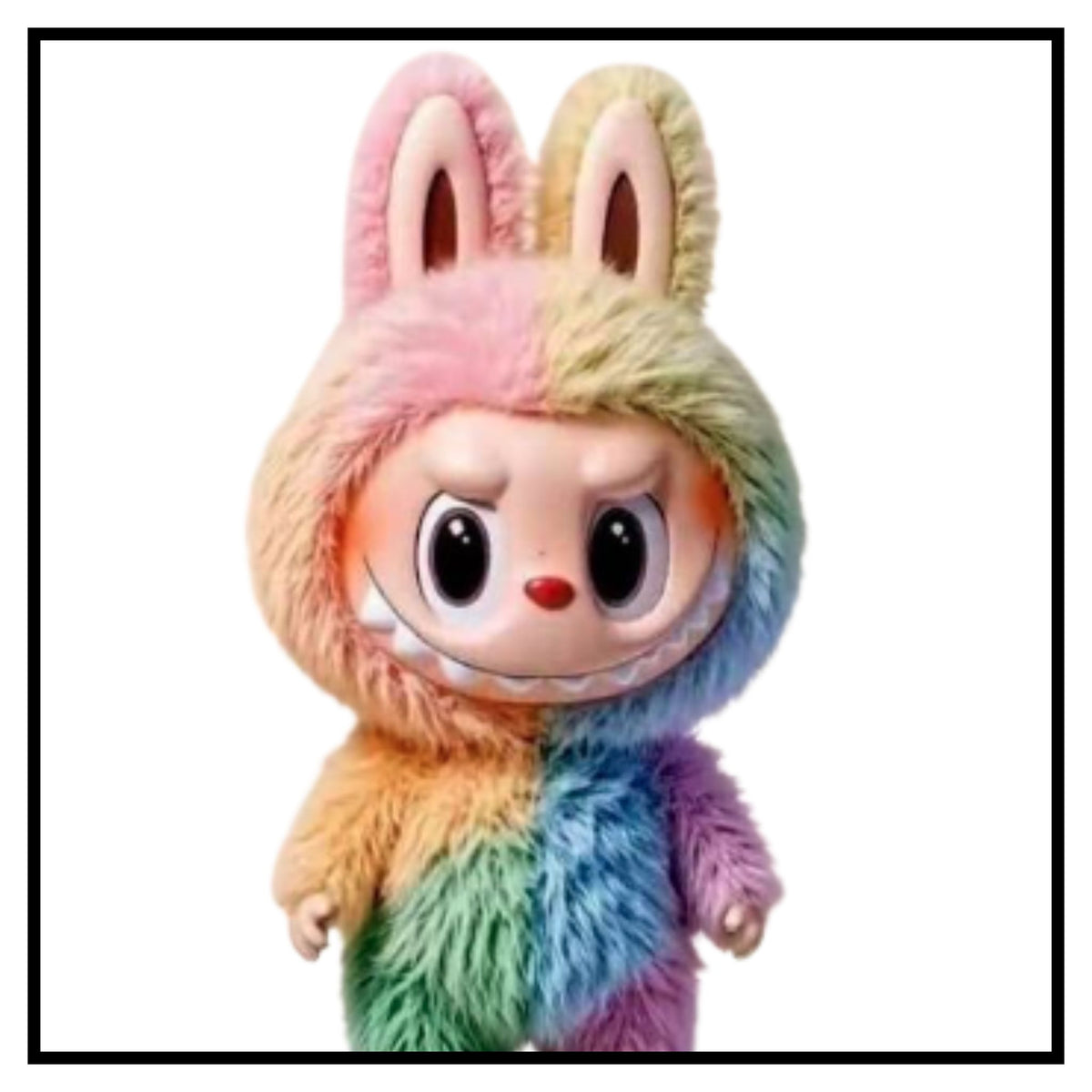 Labubu The Monsters Tasty Macarons Chestnut Cocoa Vinyl Plush ( Multicolor )