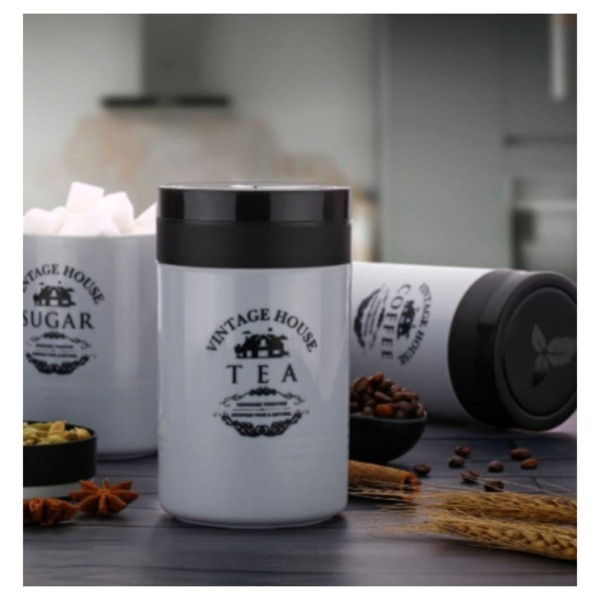 Tea Sugar Coffee Container