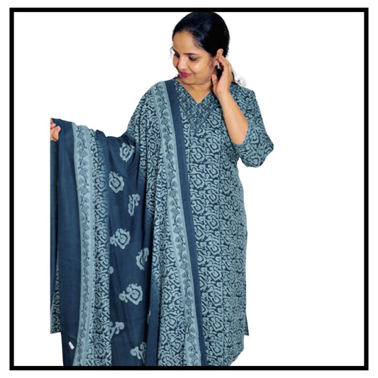 Kareena Churidar Green XXL - S.NO 414168