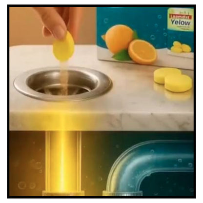 Lemon Blast Toilet Tablet 24Tablets (Pack of 2)