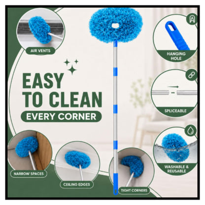 Fan Cleaner Brush with Long Rod