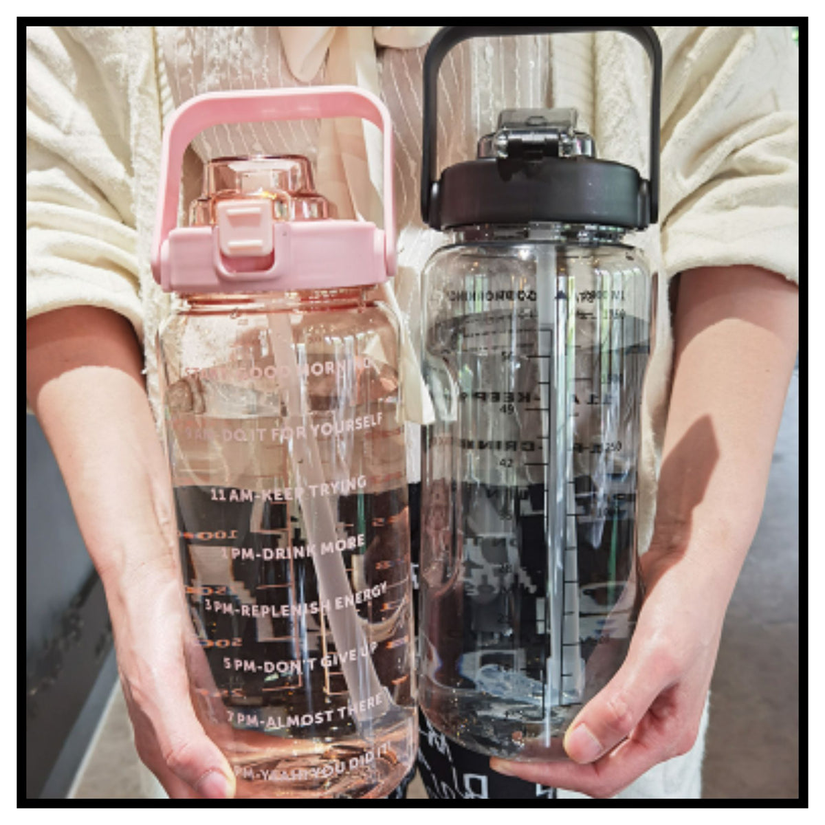 Transparent Water Bottle