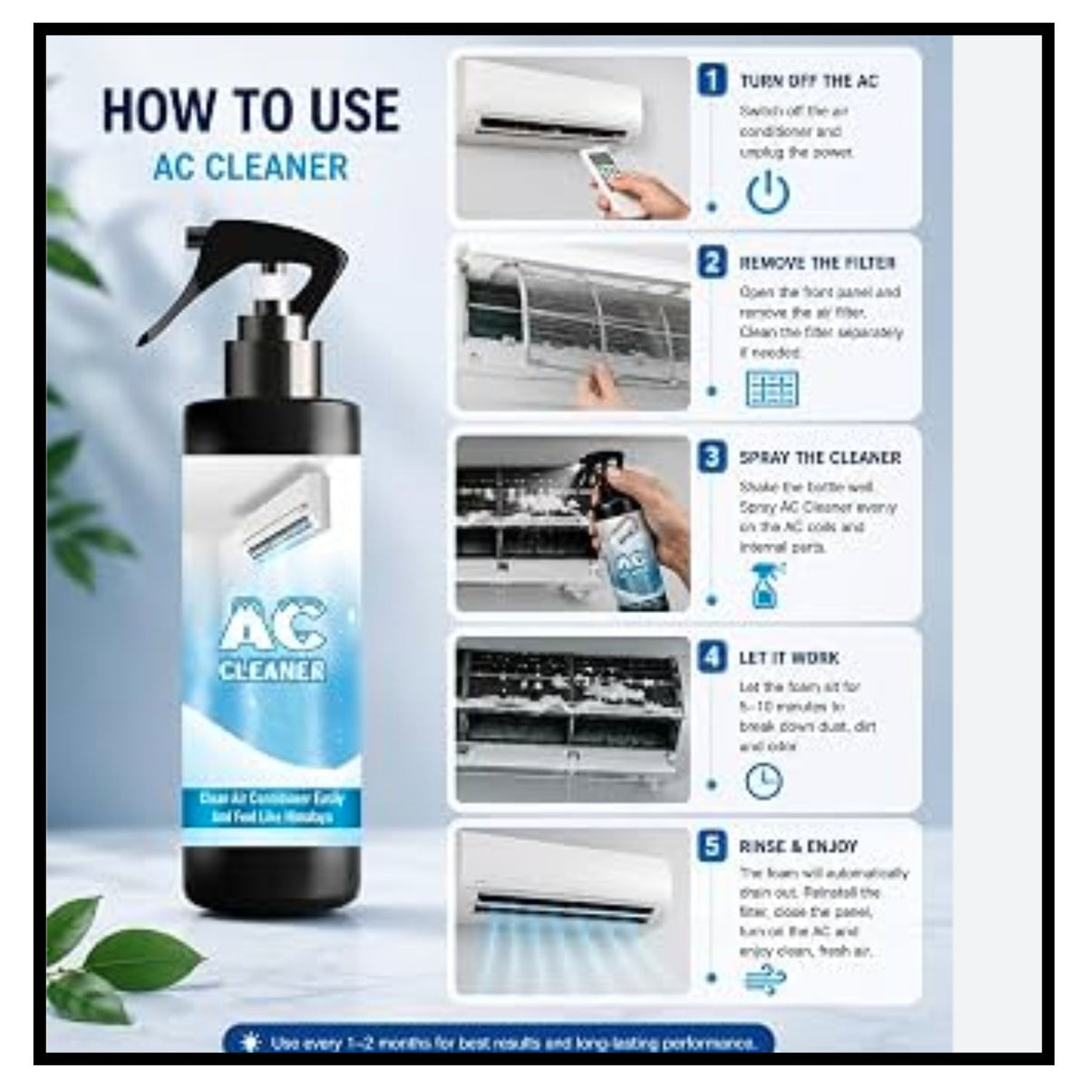 AC Cleaner Spray