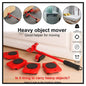 Adjustable Heavy Furniture Lifter Shifter Tool for Furniture Household Furniture Lifter and Rollers Set for Home Appliance