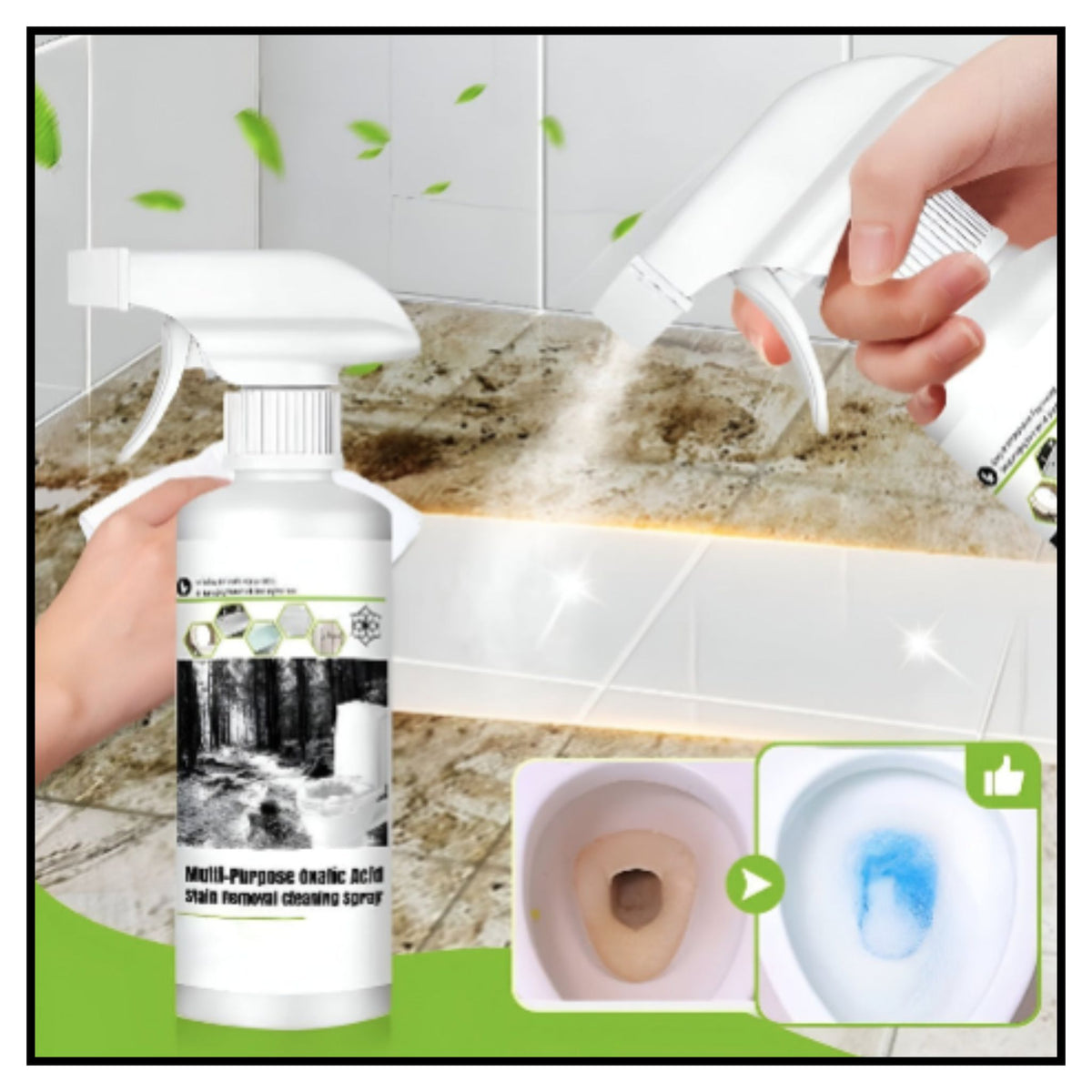 Multi-Purpose Oxalic Acid Stain Removal Spray ( Pack Of 2) for home