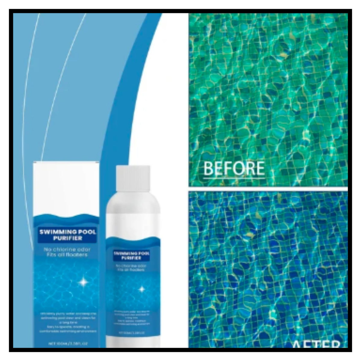 swimming pool purifying liquid(Pack of 2)