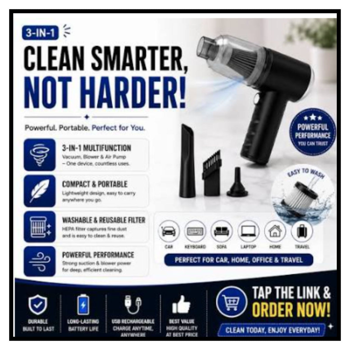 Car Vacuum Cleaner