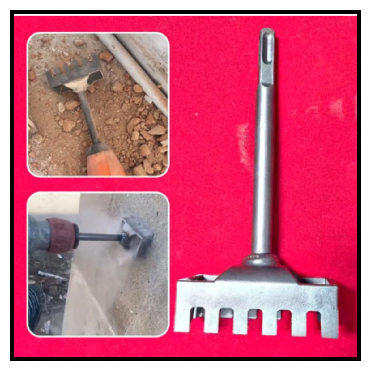 Hammer Square Hole Cutter Opener