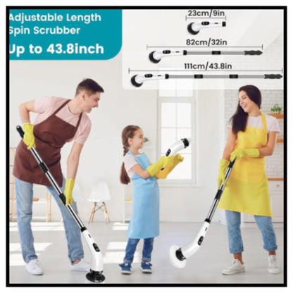 9 in 1 Electric Spin Scrubber