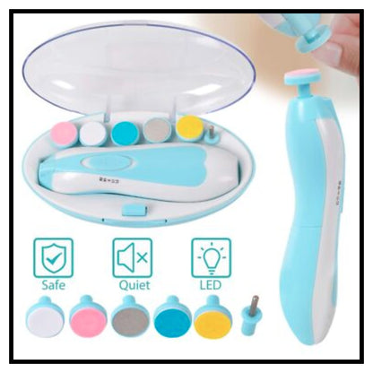 Baby Nail Clippers with Light Baby Nail File Grinder Set Safe Nail Trimmer Kit