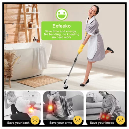 9 in 1 Electric Spin Scrubber