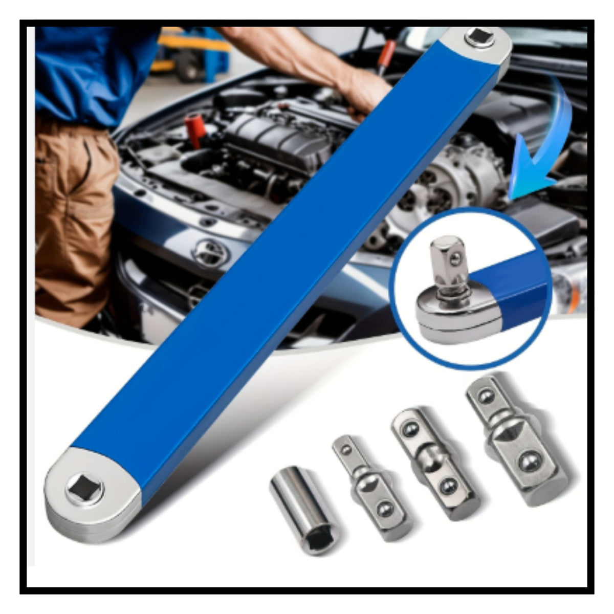 Extension Wrench LW-BIONIC-WRENCH-DBL Double Sided Bionic Wrench (Pack of 1)