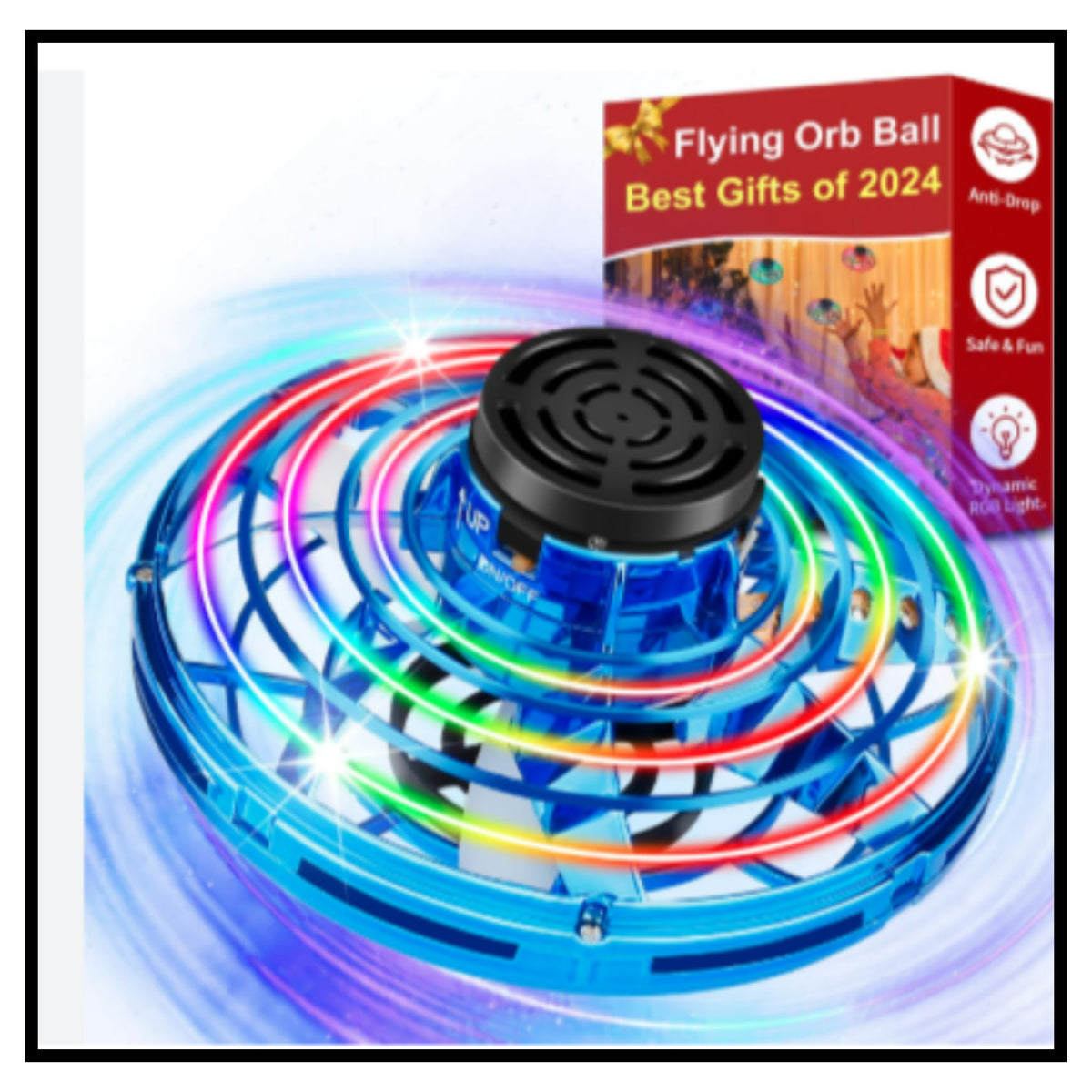 Mini UFO Flying Spinner Toy
