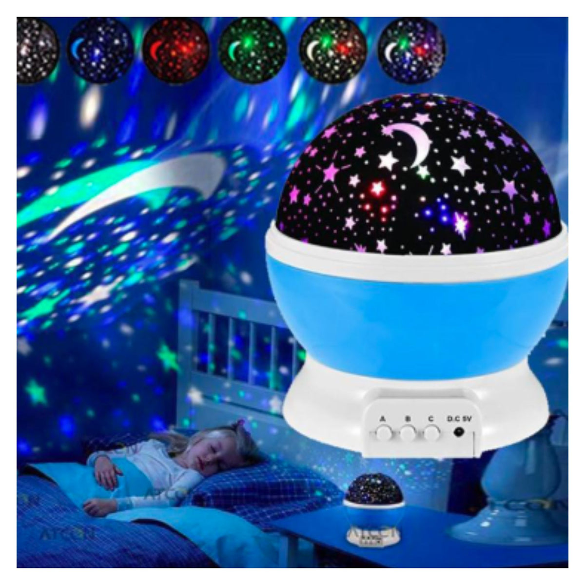 Seven Colors Gradient Solar Light