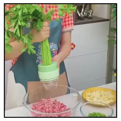 Portable Electric Vegetable Cutter Set