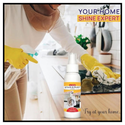 Stain and Rust Removal Spray Cleaning Solution (Pack of 2)