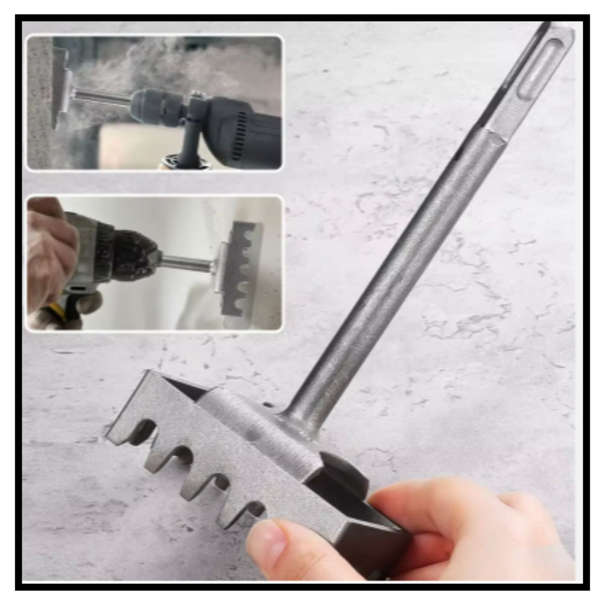 Hammer Square Hole Cutter Opener