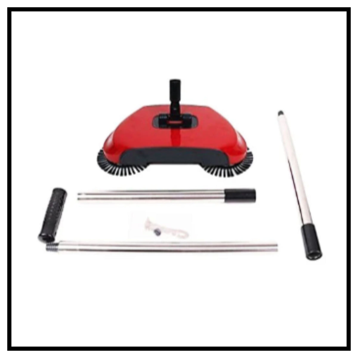 Floor Dust Cleaning MOP Broom with Dustpan Multi Functional Broom Machine for Home & Office