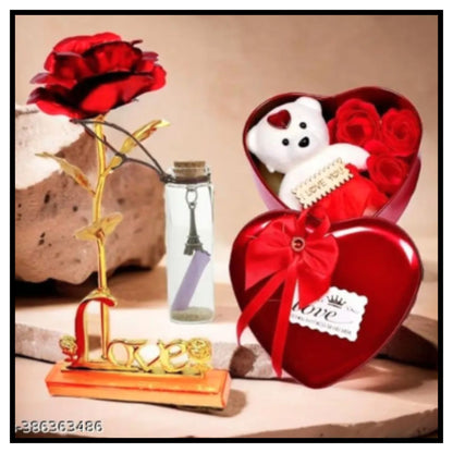 Red Love Stand With HeartBox