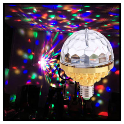 Rotating Magic Ball Light with Lamp Holder Set