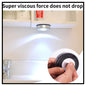 Touch Lamp Mini Round Emergency Light with Stick Tape for Home