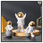 Resin Astronaut Spaceman Statue Ornament Home Office Desktop Figurine Decors
