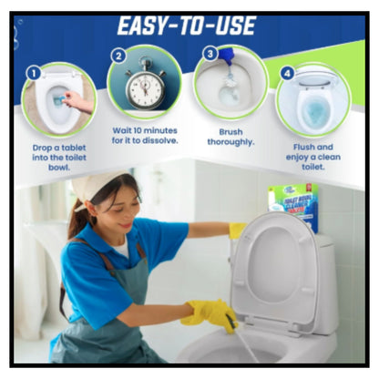 Dula Action Magic Toilet Tablet 24Tablets (Pack of 2)