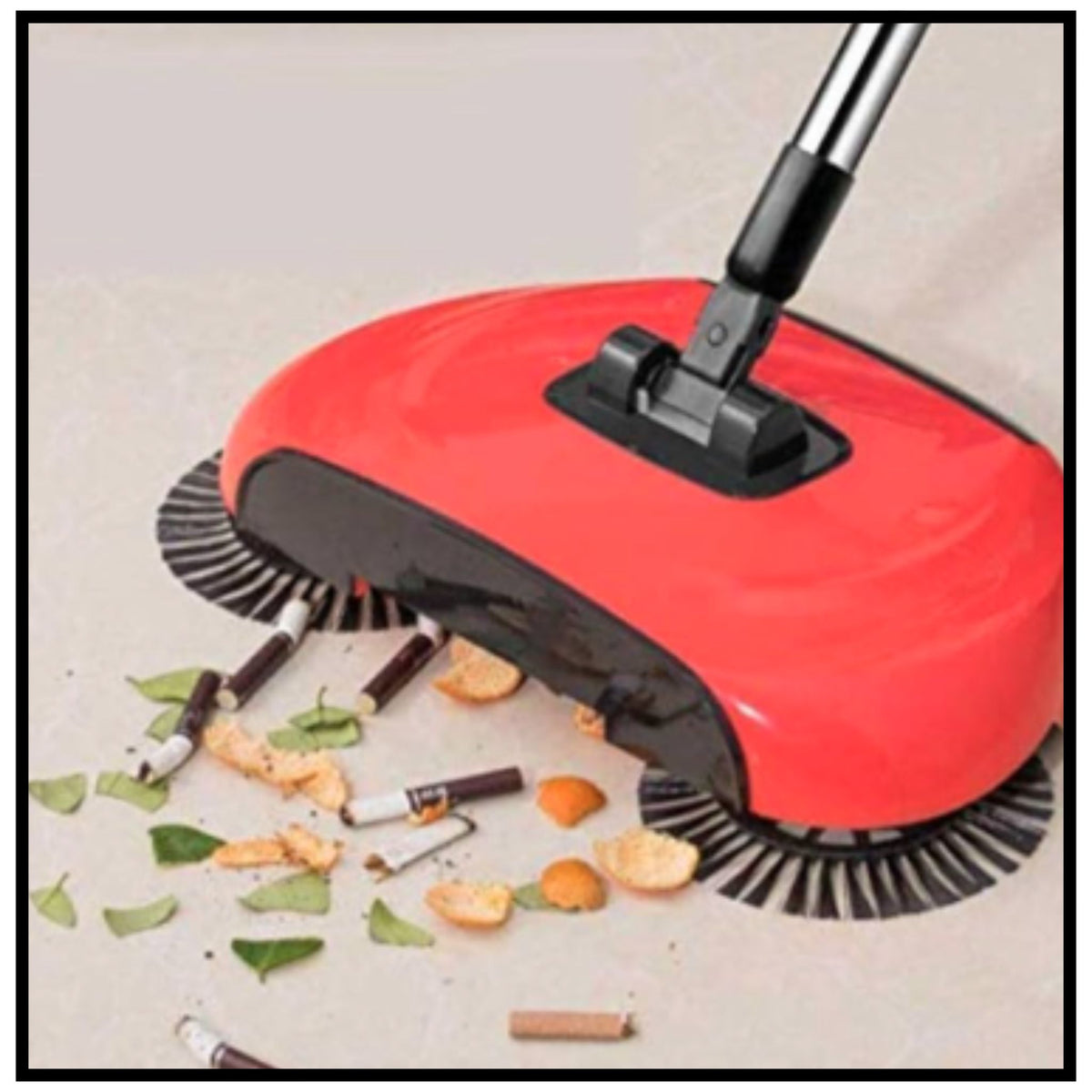 Floor Dust Cleaning MOP Broom with Dustpan Multi Functional Broom Machine for Home & Office