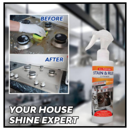 Stain and Rust Removal Spray Cleaning Solution (Pack of 2)